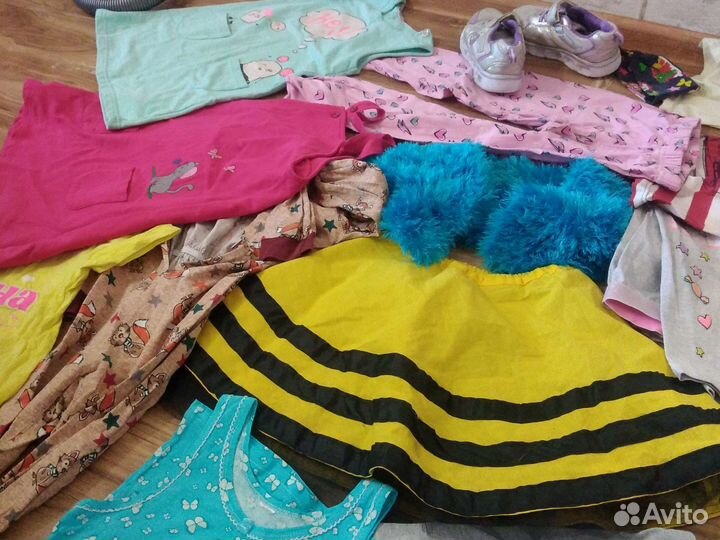 Мешок вещей для девочки-дошкольницы(цена за весь)