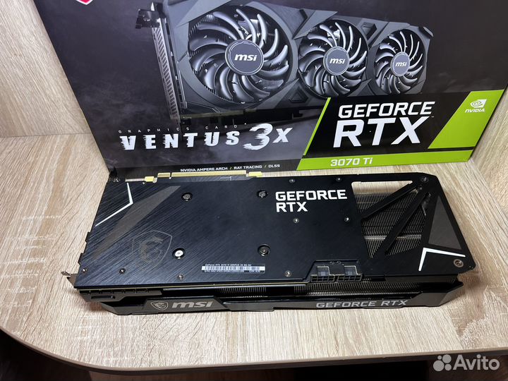 Видеокарта MSI GeForce RTX 3070 Ti ventus 3X OC