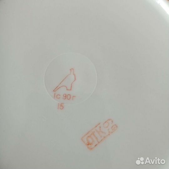 Фарфоровая салатница,Дулево