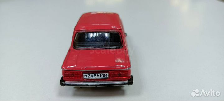 Заз-968М запорожец 1-43 автолегенды 53(гос.знаки)