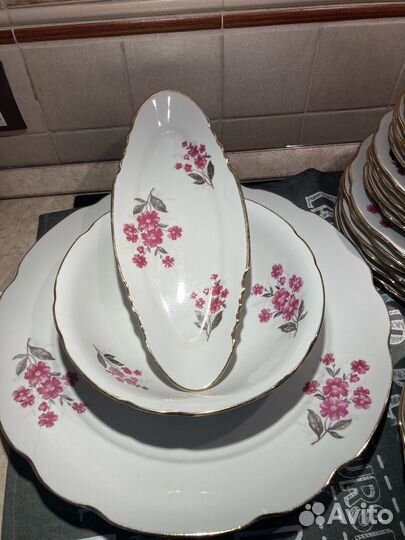 Сервиз столовый СССР дулевский