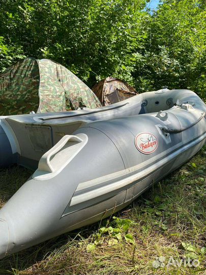 Лодка нднд баджер с мотором Tohatsu 3.5