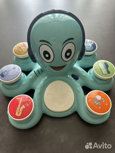 Развивающие игрушки. Музыкальный осьминог. Baby GO