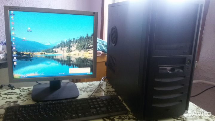 Системный блок монитор