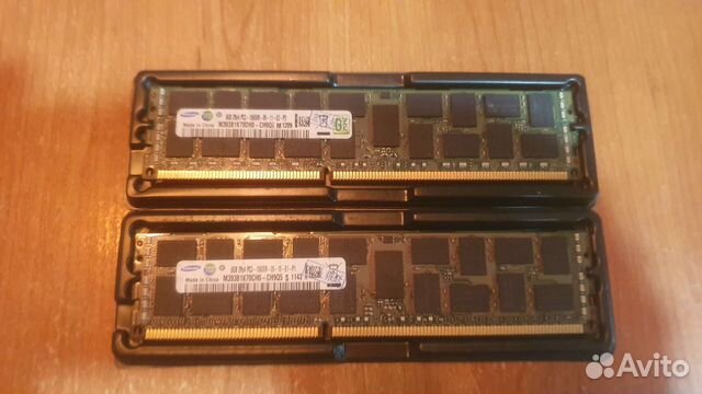 Серверная оперативная память ddr3 16gb 2 по 8gb