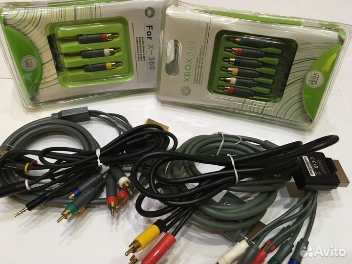 Компонентный HD, AV кабель (Xbox 360E, Slim, Fat)