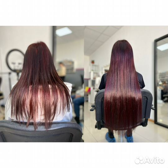 Наращивание волос термволокном