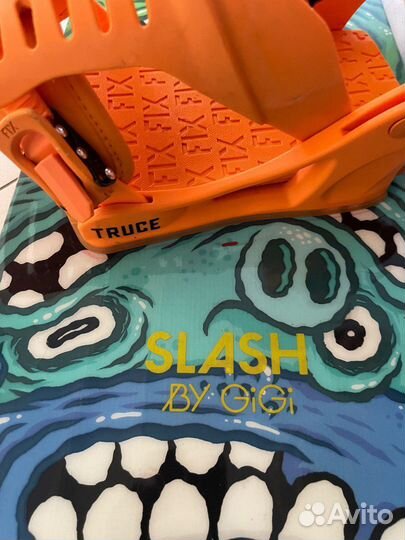 Сноуборд Slash Happy Place Gigi 156см с креплением