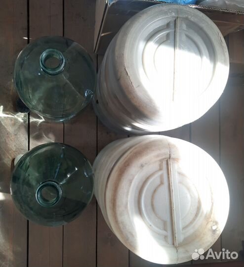 Бутыль стеклянная 20 литров