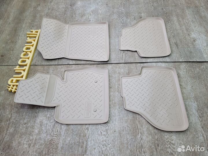 Коврики в салон BMW X4 F26 (2014-2018) Бежевые