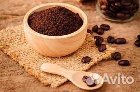 Кофейная гуща жмых скраб
