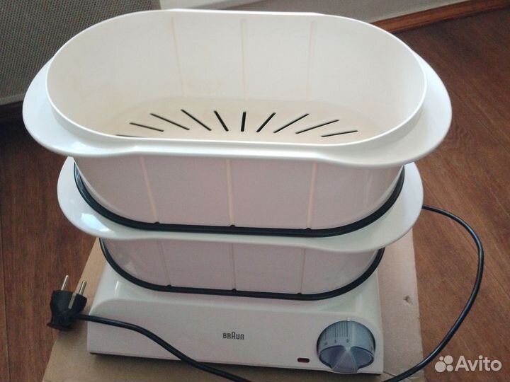 Пароварка двухъярусная