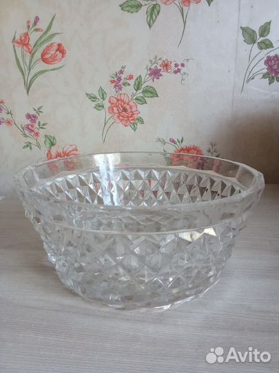 Ваза хрустальная СССР