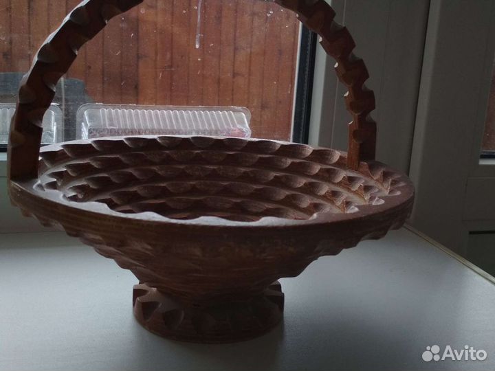 Конфетницы две из дерева СССР