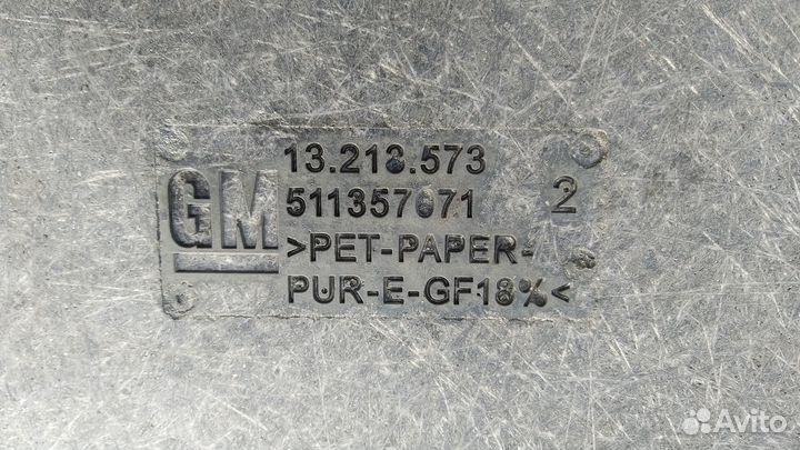 Пол багажника Opel Meriva A