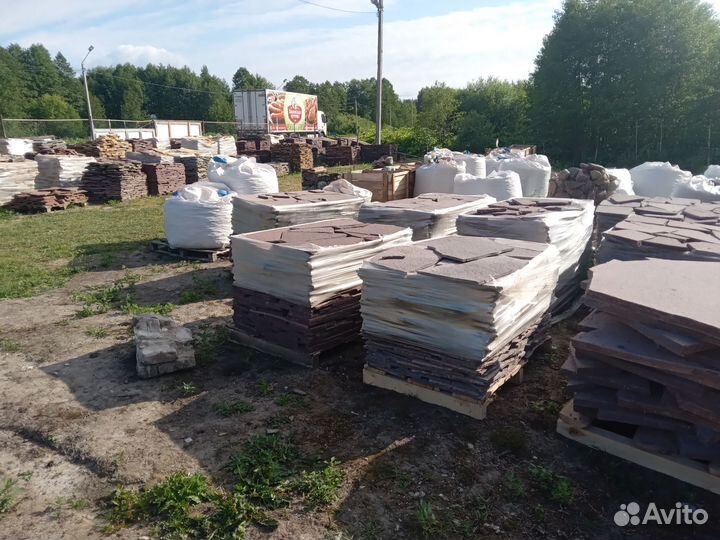 Камень плитняк природный