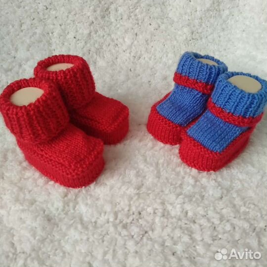 Пинетки вязаные