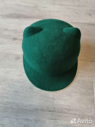 Шляпа женская шерсть 56