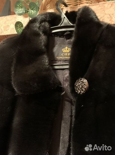 Шуба норковая блэклама blackglama