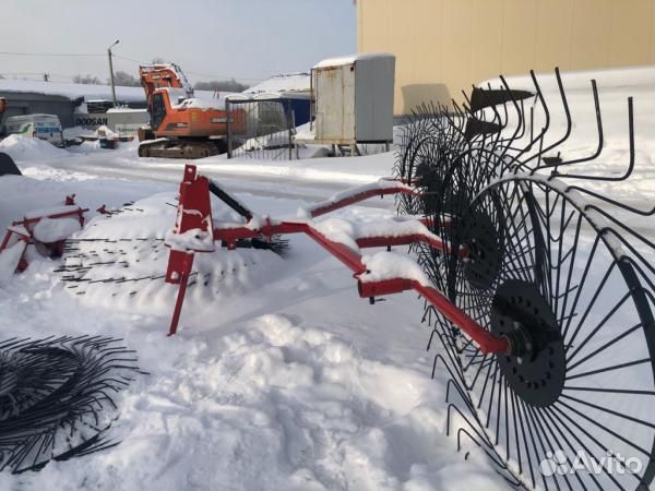 Грабли Агро-Тех Ворошитель сена навесной (ВСН-3,7), 2023