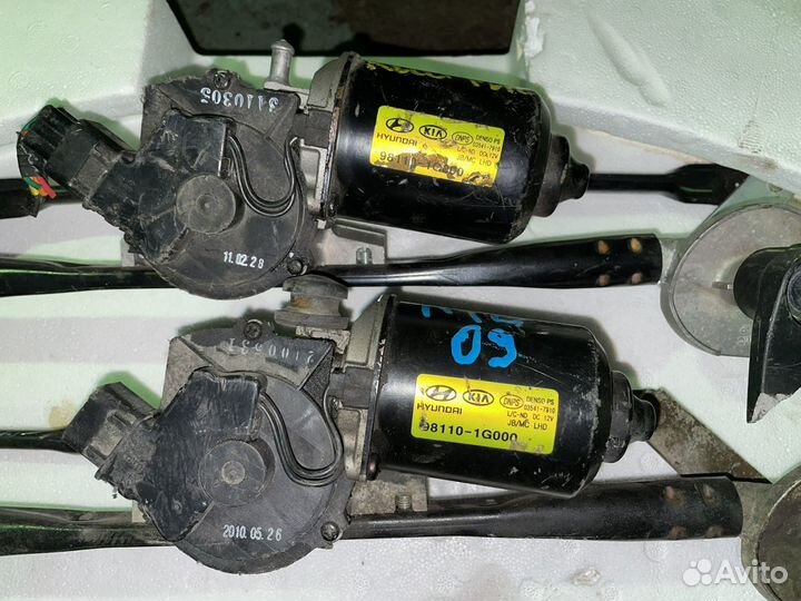 Трапеция дворников в сборе Hyundai Accent 06-10г