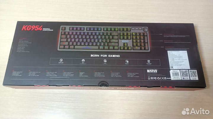 Механическая клавиатура Marvo KG954 Новая