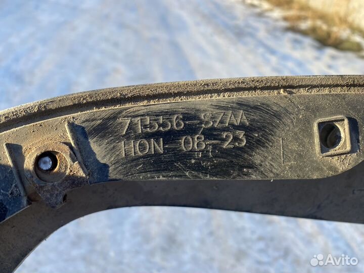 Брызговики задние honda pilot 2