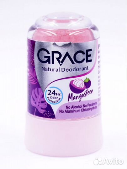 Дезодорант кристалл Grace мангостин.Тайланд