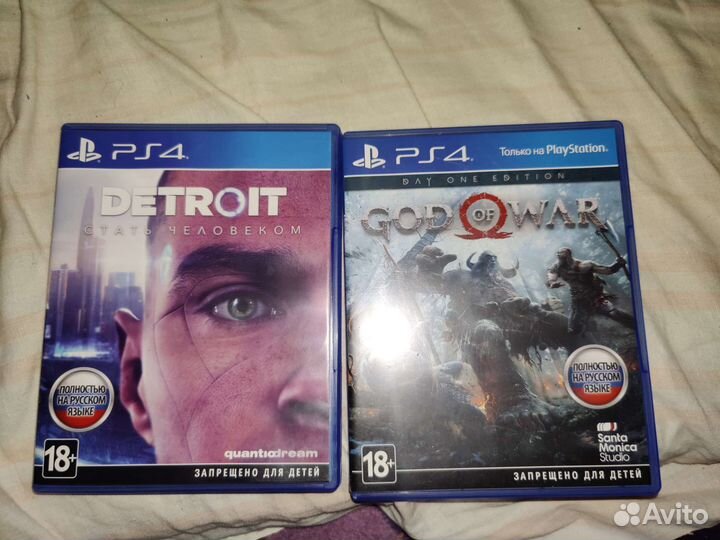 Sony playstation 4 PS4 slim 500gb бу и две игры