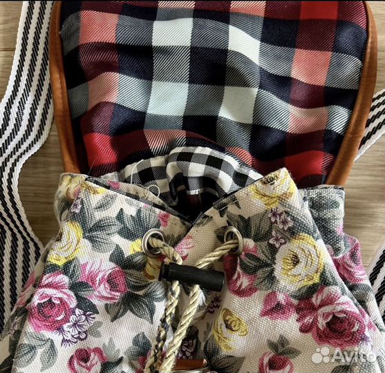 Сумка детская пляжная рюкзак женский детский