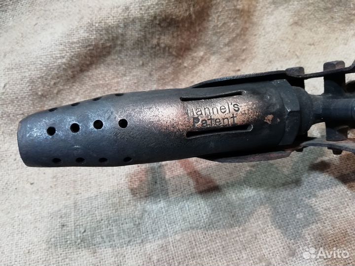 Старинный керосиновый паяльник 19 век