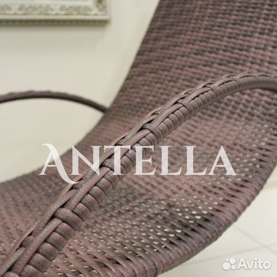 Шезлонги лежаки садовая плетеная мебель antella