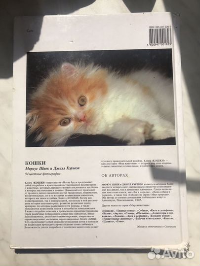 Книга про кошек