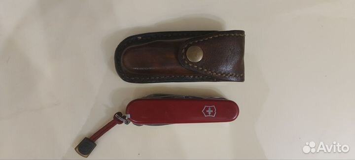 Нож складной швейцарский