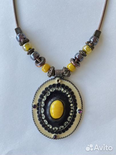 Колье в этно стиле
