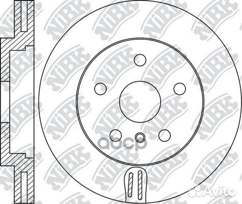 Диски торм.зад.mercedes (W166) 2011со спортив