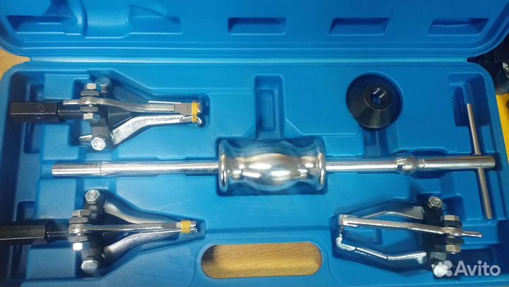 Набор съемников 3-лапых с обратн. молотком 5 пр