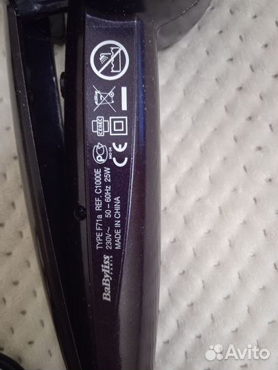 Плойка для волос babyliss электрические щепцы