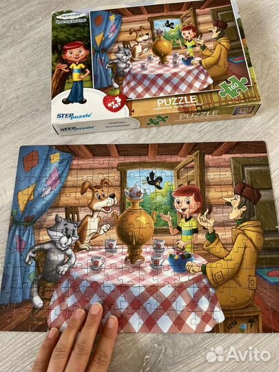 Пазлы. Игры для детей 3-6 лет