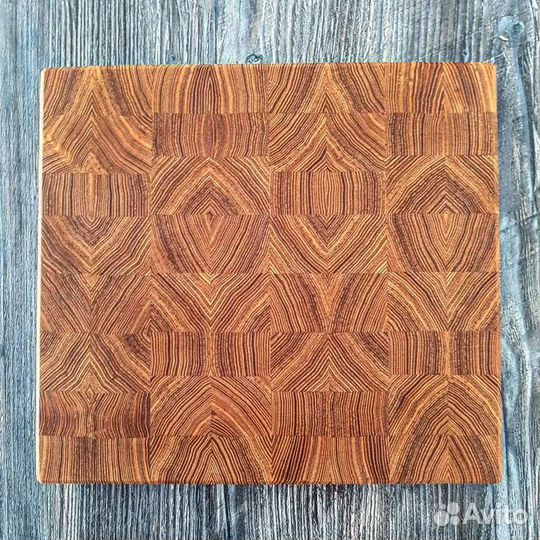 Доска разделочная торцевая