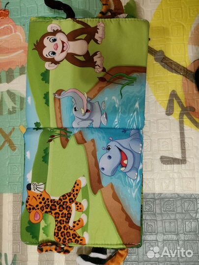 Шуршащая книжка для малышей