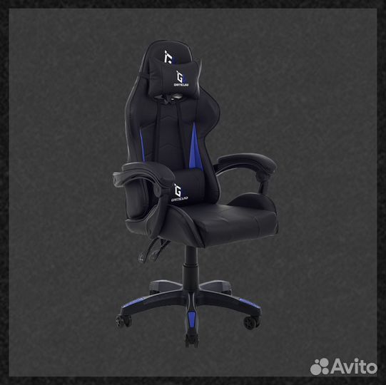 Игровое кресло GameLab tetra Blue (GL-420) Новое