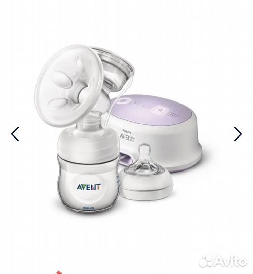 Молокоотсос avent электрический