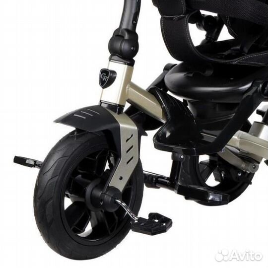 Детский велосипед с ручкой поворотное сиденье