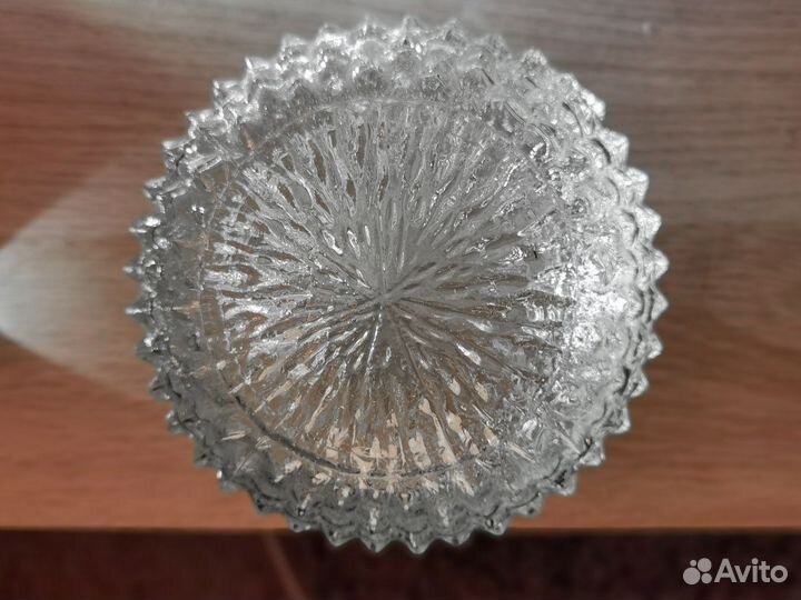 Круглые хрустальные плафоны СССР