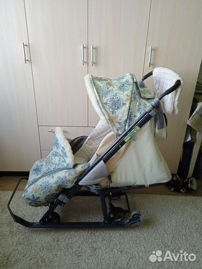 Коляска санки