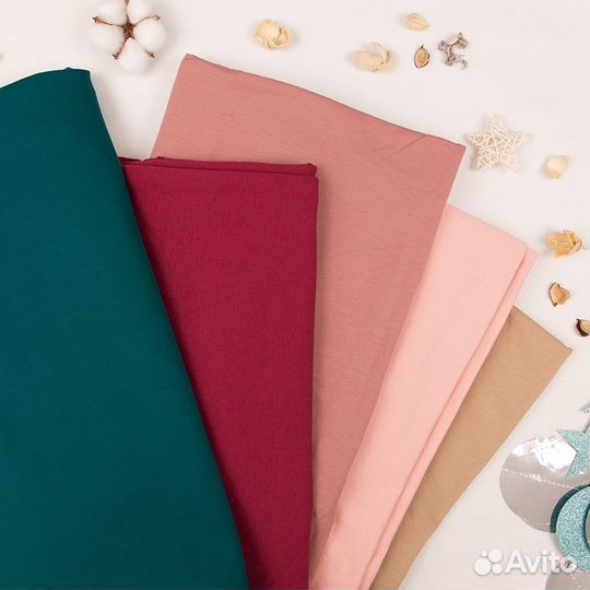 Футер 2-х нитка петля - (ширина 180 см) Пенье