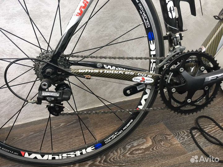Шоссейный велосипед карбон whistle crow 50