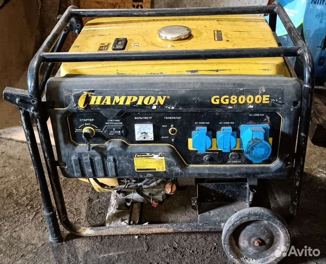 Генератор бензиновый 6.5 квт бу