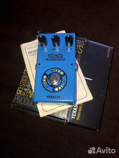 Гитарная педаль Yetasov SCS RV-10 Reverb